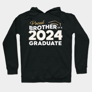 Graduation 2024 for family Proud Brother Graduate Class of 2024 Senior Hoodie